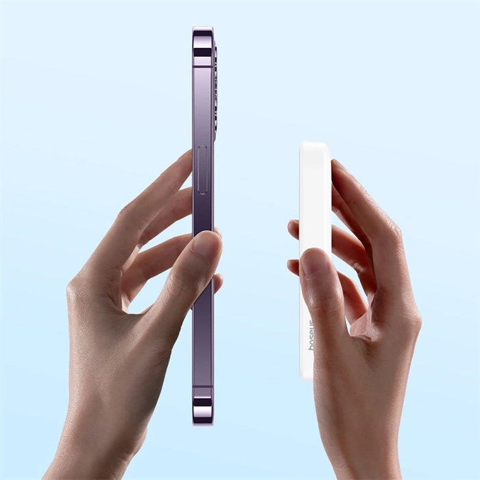 Baseus Magnetic Mini Air PPCXM06A 6000mAh 20W Power Bank with Simple Series USB-C Cable - White