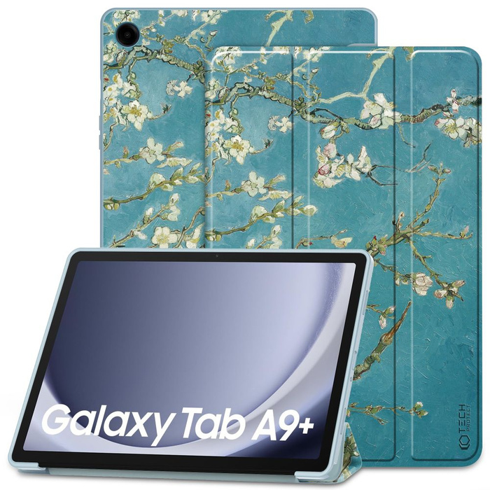 Hülle Tech-protect Smartcase Samsung Galaxy Tab A9+ Plus 11.0 X210 / X215 / X216 Sakura