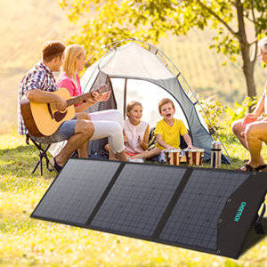 Choetech Faltbares Solarladegerät 120W 1 x USB Typ C / 2 x USB Typ A (SC008)
