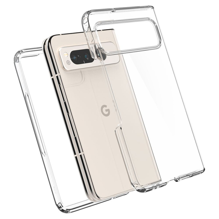 Funda Spigen Ultra Hybrid Google Pixel Fold Crystal Clear Case
