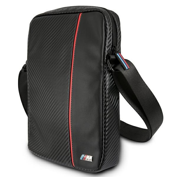 BMW Tablet 10 Carbon Red Stripe Tasche Schwarz
