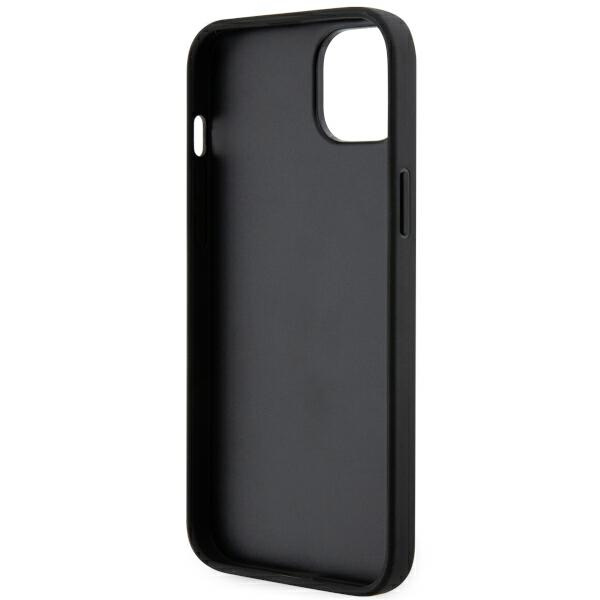 Case Karl Lagerfeld KLHCP14MSAKHPKK iPhone 14 Plus 6.7" black/black Saffiano Monogram Ikonik Case