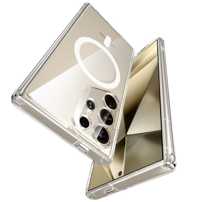 Hülle Esr Ch Halolock MagSafe Samsung Galaxy S24 Ultra Clear Case