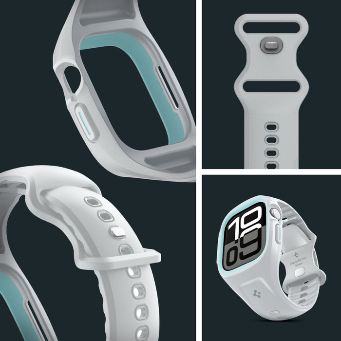 SPIGEN LIQUID AIR PRO APPLE WATCH 10 (46 MM) GRAU