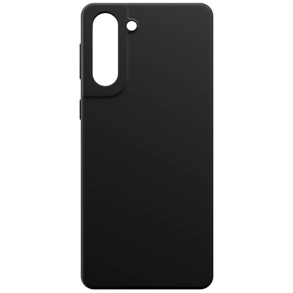 3mk Silicone Case Sam S21 FE 5G G990 nero/nero
