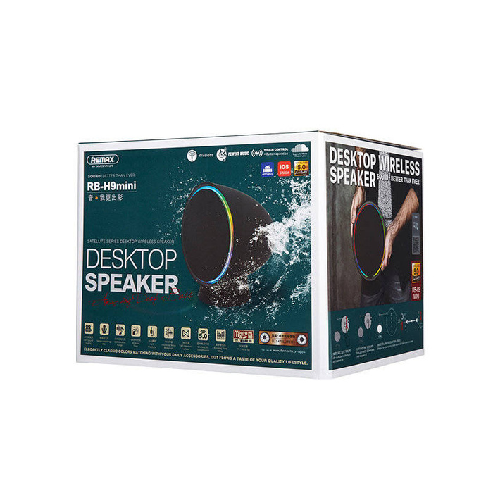 Remax Satellite Series Altoparlante wireless bluetooth 5.0 1200mAh bianco (RB-H9 mini)