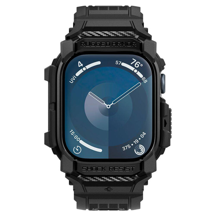 Spigen Rugged Armor Apple Watch MATTE "PRO" 10 (42 MM) ČERNÁ