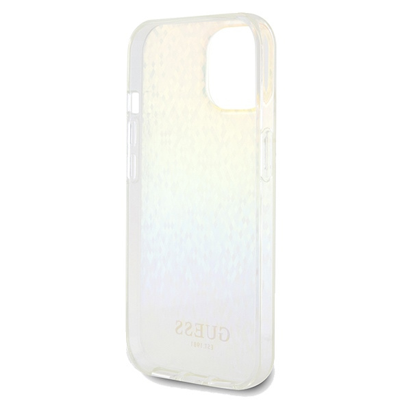 Etui Guess GUHCP14SHDECMI iPhone 14 / 15 / 13 6.1" wielokolorowy hardcase IML Faceted Mirror Disco Iridescent Case