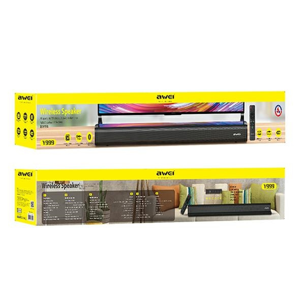 AWEI Bluetooth Soundbar 5.0 Y999 Nero