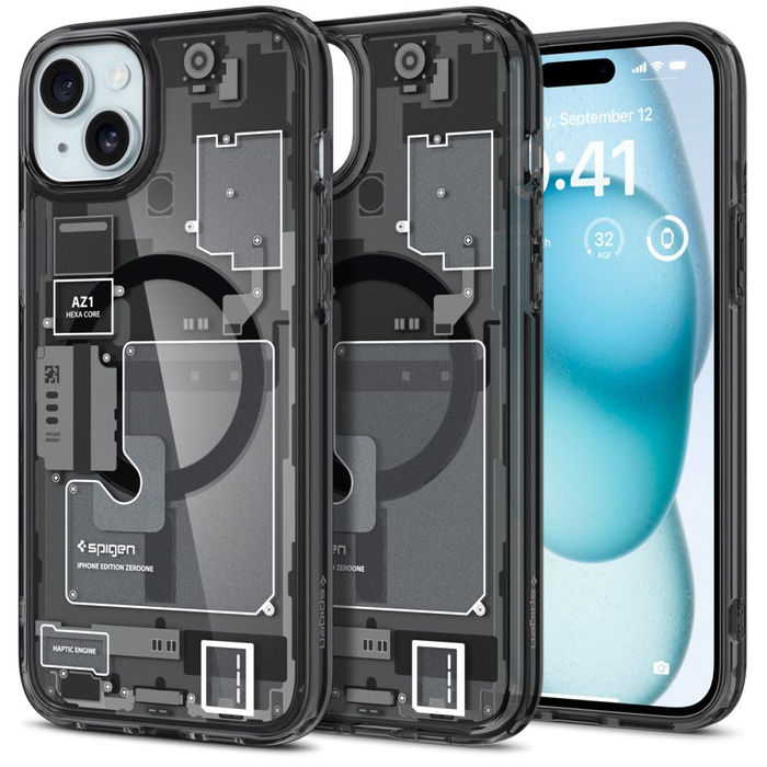 Coque Spigen Ultra Hybrid Mag MagSafe iPhone 15 Plus Zero One
