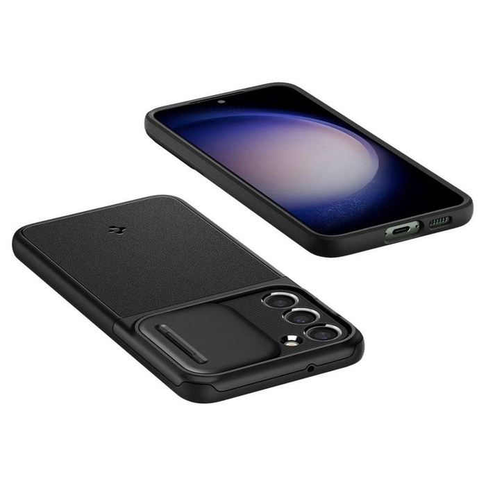 Coque Spigen OPTIK Armor GALAXY S23+ PLUS NOIR