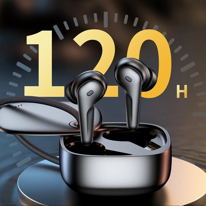 Choetech BH-T17 wireless TWS ANC ENC IPX6 headphones - black