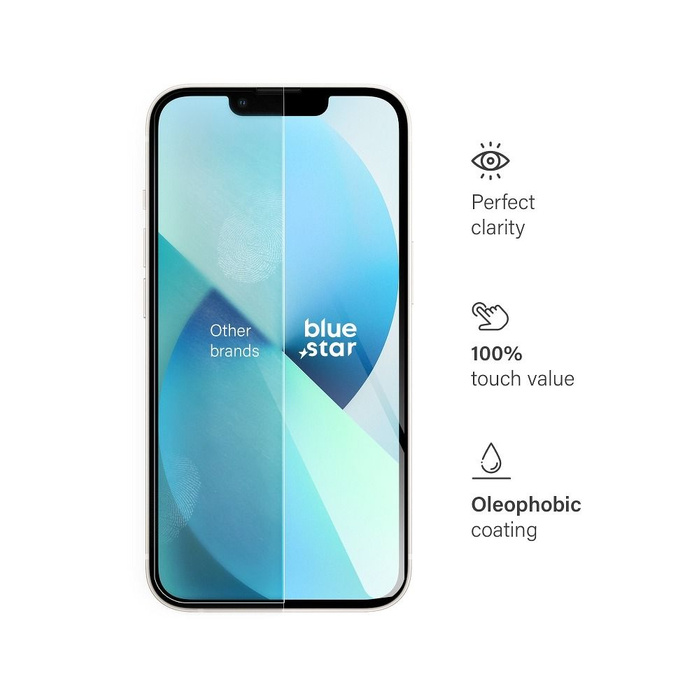 Szkło hartowane do iPhone 13 MINI Blue Star