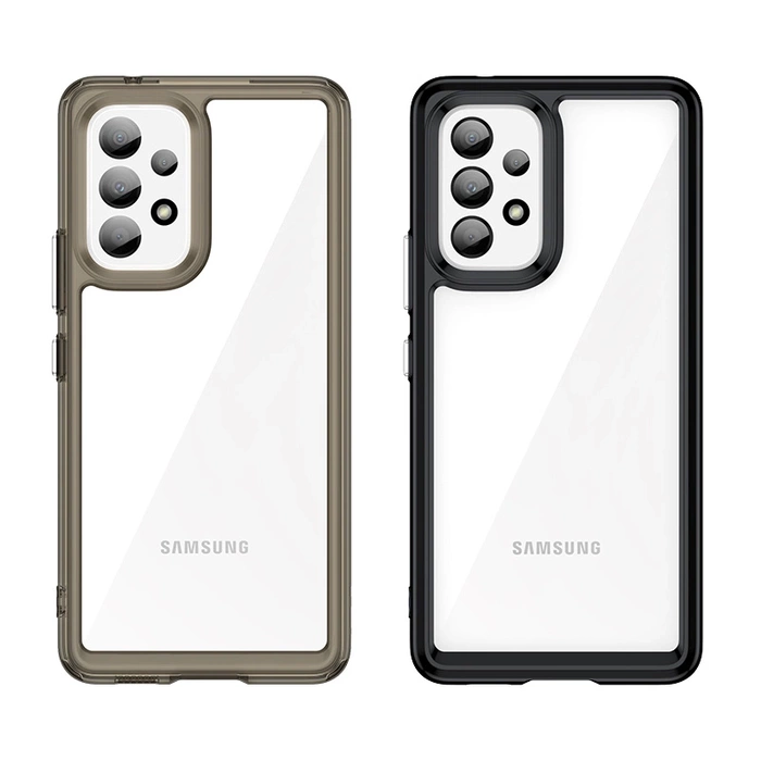 Outer Space Case etui Samsung Galaxy A53 5G pokrowiec z elastyczną ramką czarne