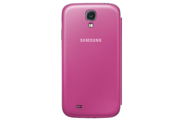 SAMSUNG Galaxy S4 SIV I9500 I9505 Flip Case  EF-FI950BGESTA Rosa