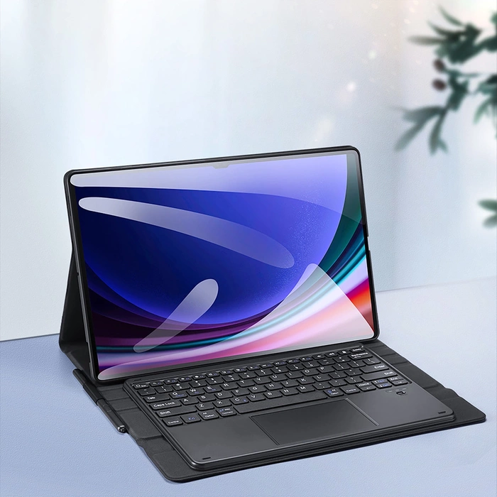 Étui avec clavier Bluetooth Dux Ducis (série TK) pour Samsung Tab S9 Ultra - Noir