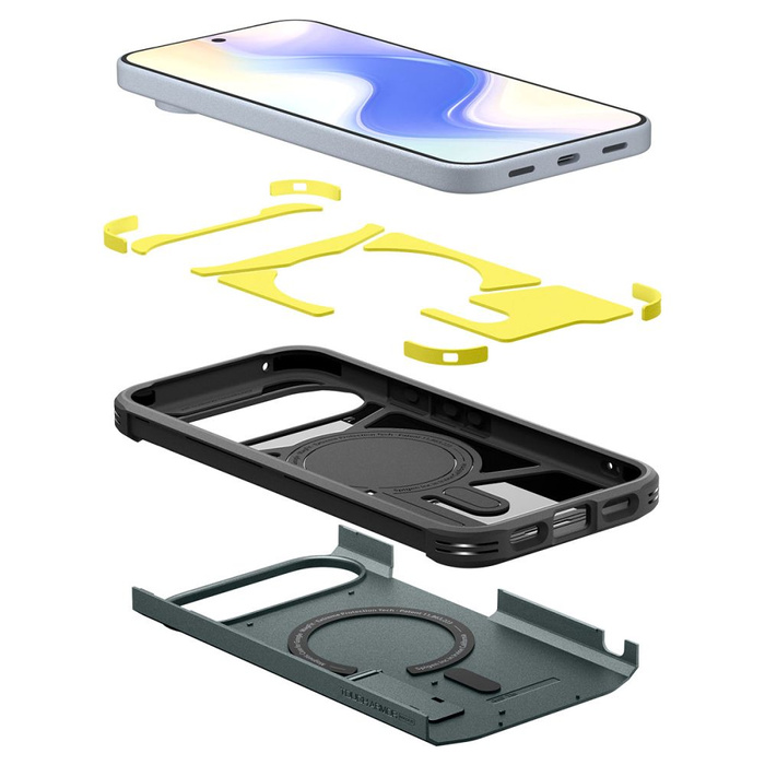 Spigen Tough Armor Mag MagSafe GOOGLE PIXEL 10 / 10 PRO ABYSS GRÜN