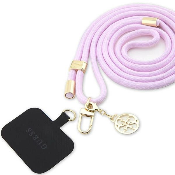 Řemínek Guess Guucnmg4eu Univerzální kabel Řemínek Lilac/lilac