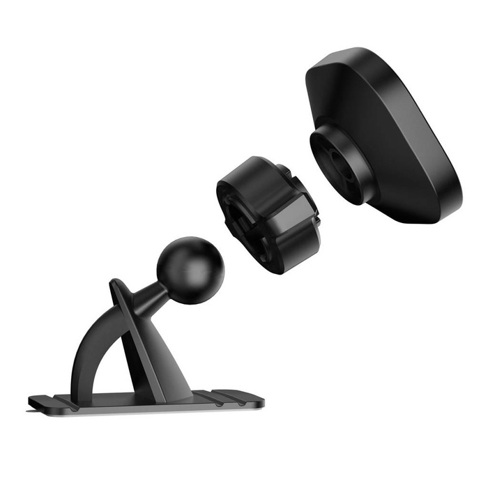 Dudao magnetic ständer auto smartphone schwarz (F6C)