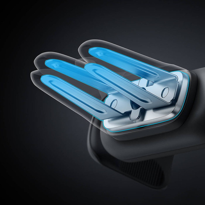 Baseus Steel Cannon 2 smartphone holder for the ventilation grille black (SUGP000001)