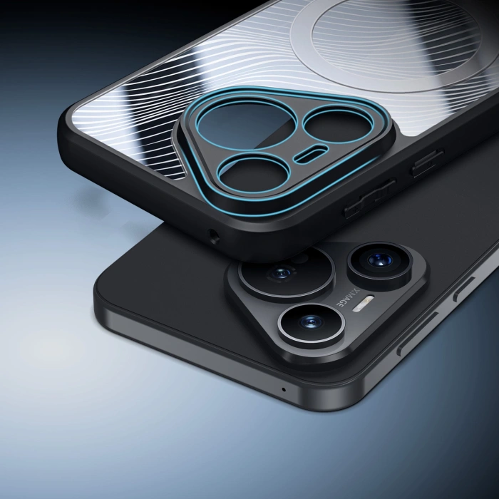 Etui Dux Ducis Aimo Mag z MagSafe na Huawei Pura 70 - czarne