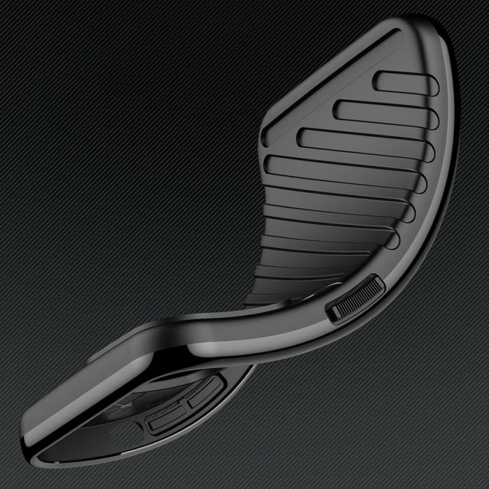 Funda Thunder Case para Motorola Moto G53 funda armadura de silicona negra