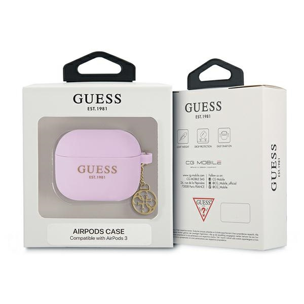 Guess GUA3LSC4EU AirPods 3 cover purple / purple Charm Collection
