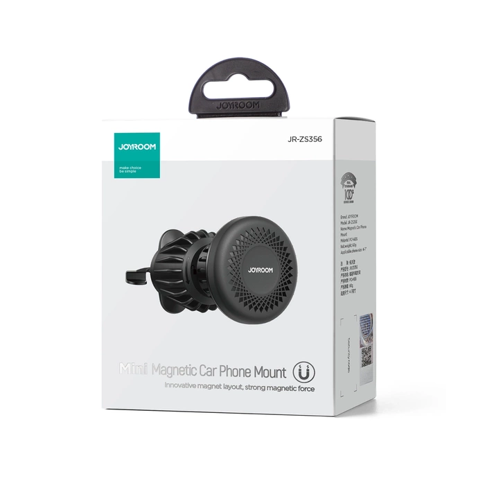 Porta telefono magnetico Joyroom JR-ZS356 per presa d'aria - grigio scuro