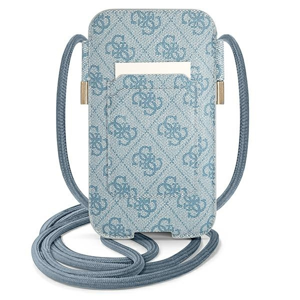 Sac à main GUESS Apple iPhone 12 12 Pro 4G Stripe Blue Hardcase