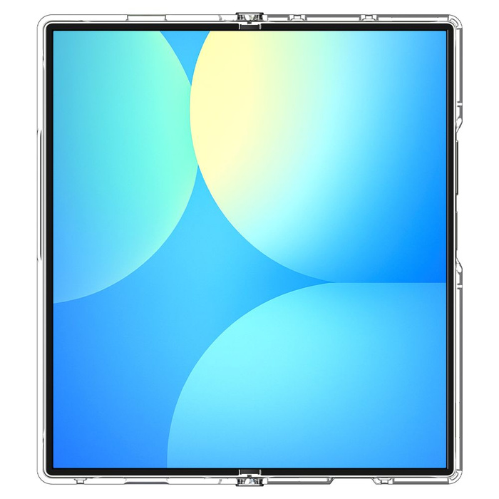 SPIGEN ULTRA HYBRID PRO MAG MAGSAFE GALAXY Z FOLD 7 TRANSPARENTE/BLANCO