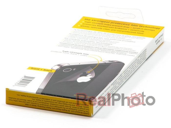 WRAPSOL Foil iPhone 4 4S Front Back Sides