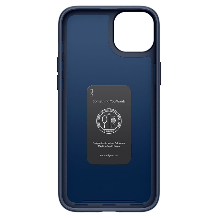Hülle Spigen Thin Fit iPhone 15 Marineblau Case