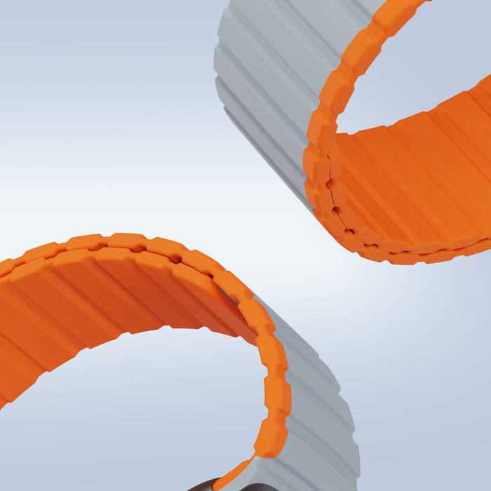 Magnetic Strap for Apple Watch SE, 8, 7, 6, 5, 4, 3, 2, 1 (41, 40, 38 mm) Dux Ducis Strap (LD Version) - Gray Orange