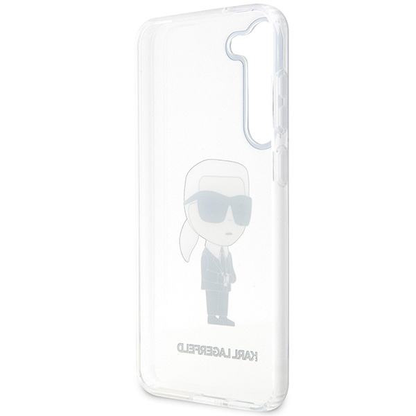 Funda Karl Lagerfeld KLHCS23MHNIKTCT S23 Plus S916 transparente durocase Ikonik Karl Lagerfeld Case