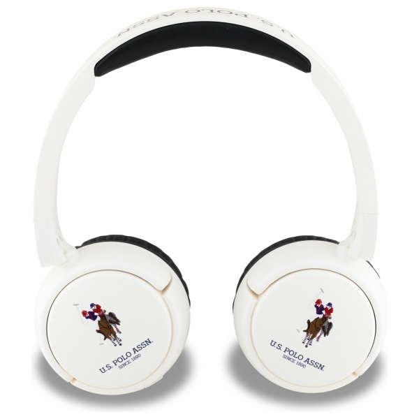 US Polo słuchawki nauszne Bluetooth       USHPV6PUNH biały/white DH Color Logo