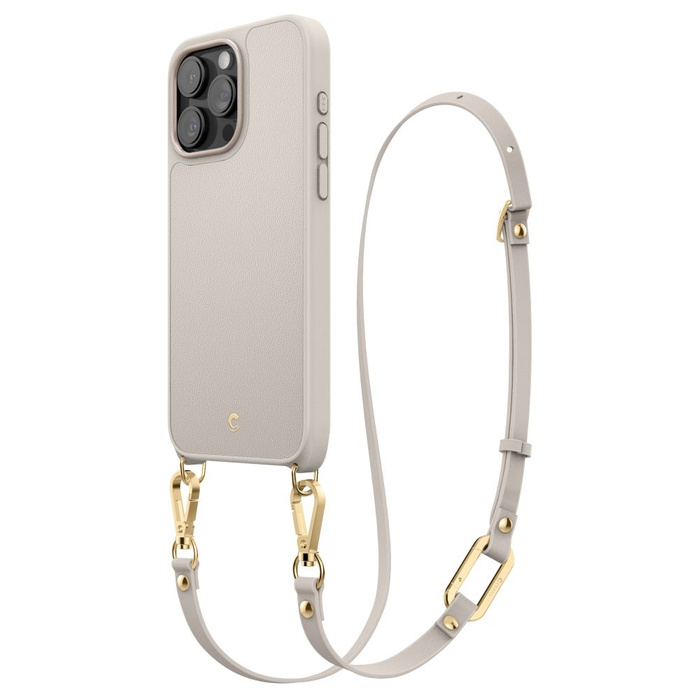 Hülle iPhone 15 Pro Max Spigen Cyrill Classic Charm Mag MagSafe Creme Case