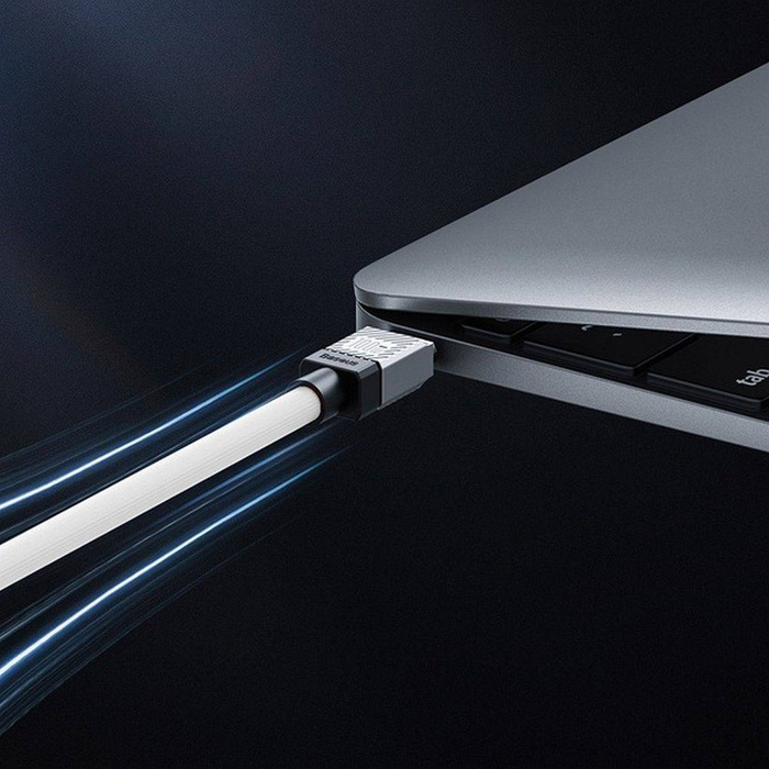 BASEUS kabel USB do Typ C CoolPlay Power Delivery 100W 2m biały CAKW000702