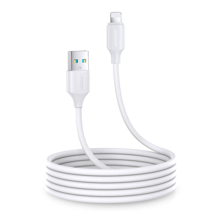 Câble de charge/données USB Joyroom - Lightning 2.4A 2m blanc (S-UL012A9)