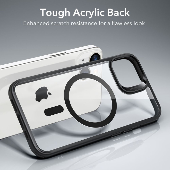 Cover Esr Ch Halolock MagSafe iPhone 14 Plus Clear/nero
