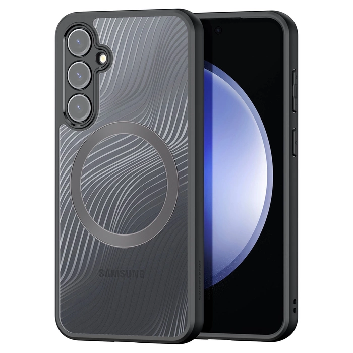 Coque blindée MagSafe Dux Ducis Aimo Mag pour Samsung S23 FE - noire