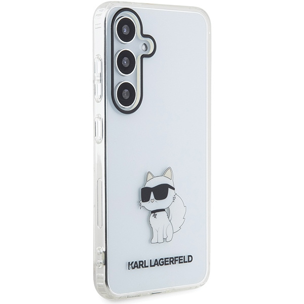 Etui Karl Lagerfeld KLHCS24SHNCHTCT Samsung Galaxy S24 S921 transparent hardcase IML Choupette Case