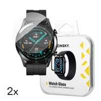 Wozinsky Vollkleber-Hartglas für Huawei Watch GT 2 / GT 2 Pro 46 mm (2 Stück)