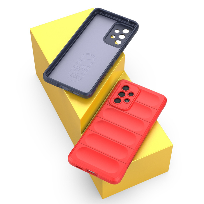 Pouzdro Magic Shield Case pro Samsung Galaxy A53 5G Flexible Armoured Cover Red