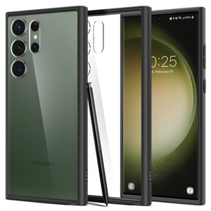 Coque Spigen Ultra Hybrid GALAXY S23 ULTRA MATTE NOIR