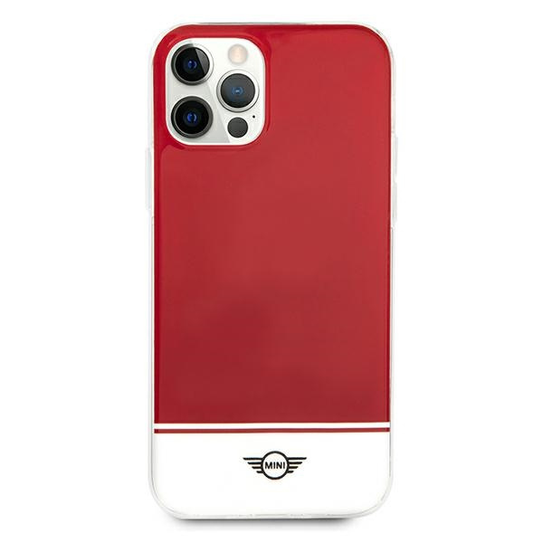 Mini MIHCP12MPCUBIRE iPhone 12/12 Pro 6.1" red/red hard case Stripe Collection