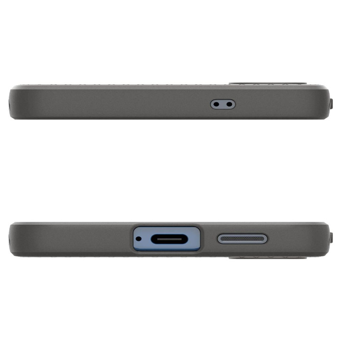 Coque Spigen Liquid Air GALAXY S25+ PLUS GRIS MARBRE