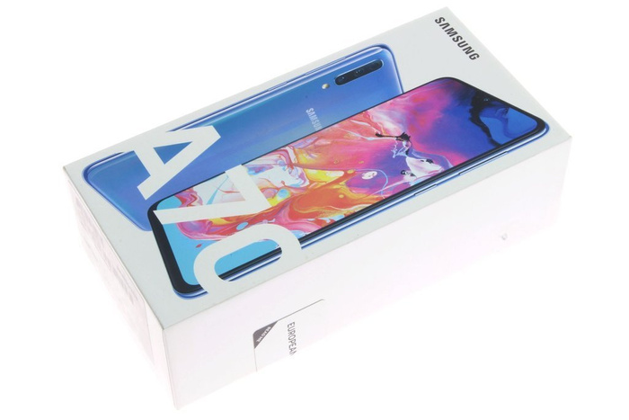 SAMSUNG Galaxy A70 Blau Hülle