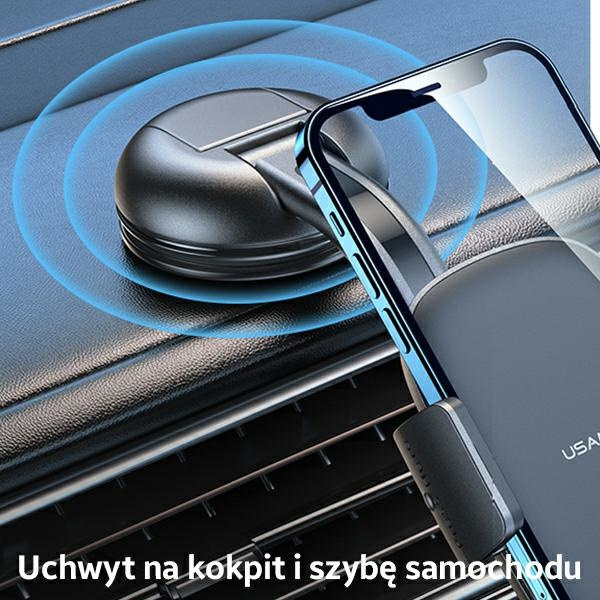 USAMS Support pour cockpit/verre noir/noir ZJ063ZJ01 (US-ZJ063)