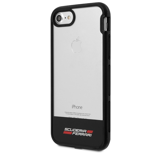  FERRARI   7 8 Clear Black Case