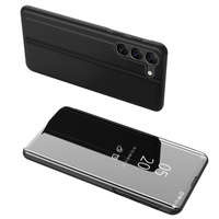 Funda Clear View Case para Samsung Galaxy S23+ flip cover negra